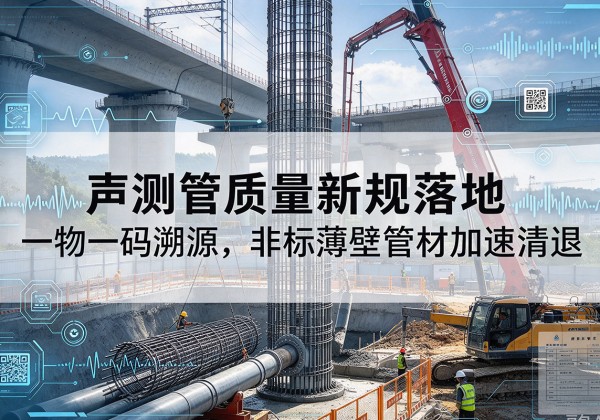 青州声测管质量新规落地，一物一码溯源，非标薄壁管材加速清退