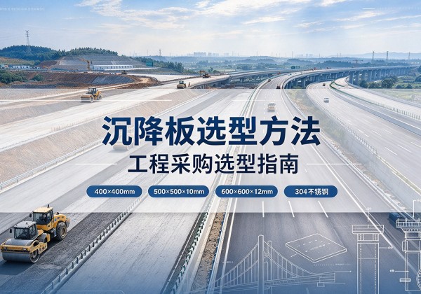 青州沉降板选择方法